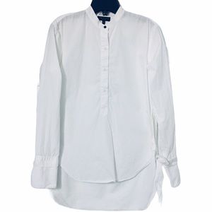 Rag bone HP 💯 % Cotton Long Sleeve White T-Shirt Size XS TP